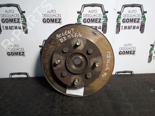 Used Left front steering knuckle HYUNDAI ACCENT I (X-3) 1.5 i 12V (88 hp) 12812846