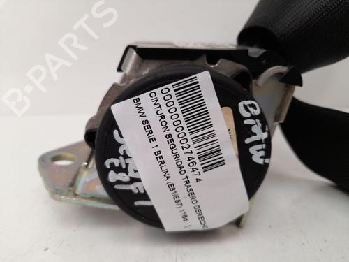 Used Rear right seatbelt BMW 1 (E87) 116 d (116 hp) 12775281