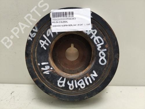 Used Pulley DAEWOO NUBIRA (J100) 1.6 16V (106 hp) 13977162