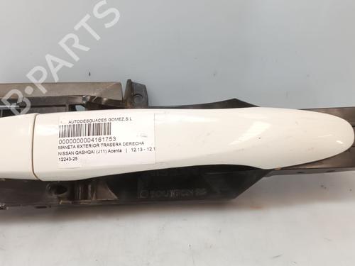 Used Rear right exterior door handle NISSAN QASHQAI II (J11, J11_) [2013-2025]  29926009