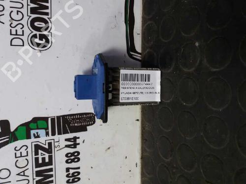 Used Heater resistor HYUNDAI GETZ (TB) 1.5 CRDi (82 hp) 12819985