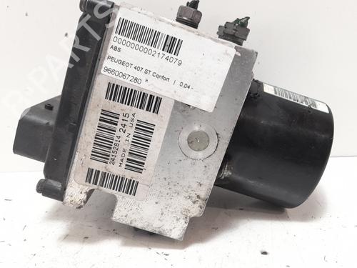 Used ABS pump PEUGEOT 407 (6D_) 2.0 (6DRFNB, 6DRFNE) (136 hp) 12745602