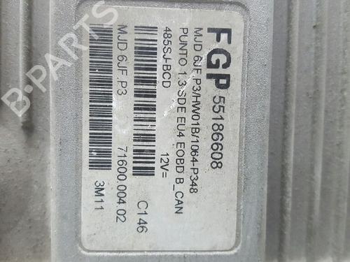 Engine control unit (ECU) FIAT PUNTO (188_) 1.3 JTD 16V | BP12794618M57 