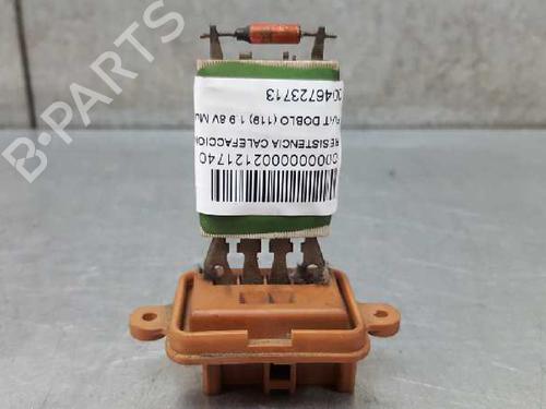 Heater resistor FIAT DOBLO MPV (119_, 223_) 1.9 JTD (105 hp) 12742581