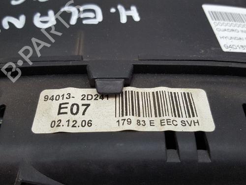 Instrument cluster HYUNDAI ELANTRA III Saloon (XD) 2.0 CRDi | BP12739900C47 