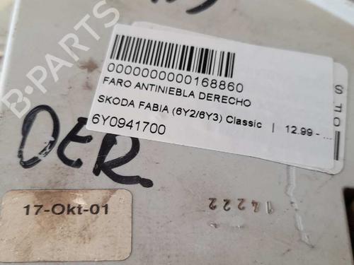 Right front fog light SKODA FABIA I (6Y2)  | BP13120911C31 