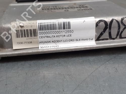 Used Engine control unit (ECU) HYUNDAI ACCENT II (LC) 1.5 CRDi (82 hp) 12691091