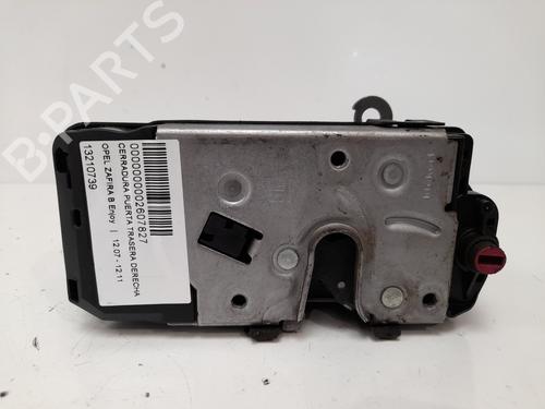 Rear right lock OPEL ZAFIRA / ZAFIRA FAMILY B (A05) 1.7 CDTI (M75) | BP12768727C99 