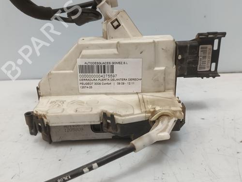 Used Front right lock PEUGEOT 3008 I MPV (0U_) 1.6 HDi (109 hp) 26594602