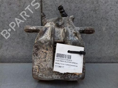 Used Right front brake caliper RENAULT CLIO III (BR0/1, CR0/1) 1.5 dCi (BR17, CR17) (86 hp) 12752248