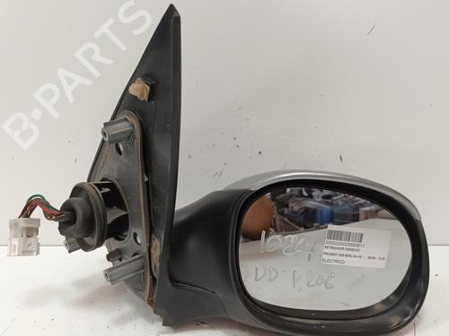 Used Right mirror PEUGEOT 206 Hatchback (2A/C) 1.6 i (89 hp) 15987352