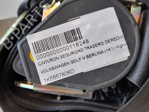 Rear right seatbelt VW GOLF V (1K1) 1.6 MultiFuel | BP12695213I28 