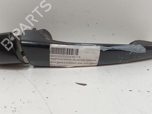 Used Front right exterior door handle BMW 3 Compact (E46) 320 td (150 hp) 12800764