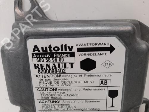 ECU airbags RENAULT KANGOO (KC0/1_) D 65 1.9 (KC0E, KC02, KC0J, KC0N) | BP12777805M53 