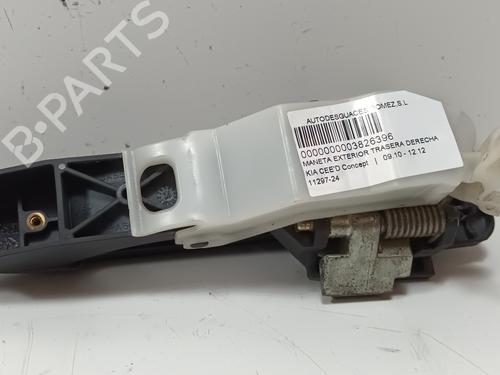 Rear right exterior door handle KIA CEE'D Hatchback (ED)  | BP16569285C130 