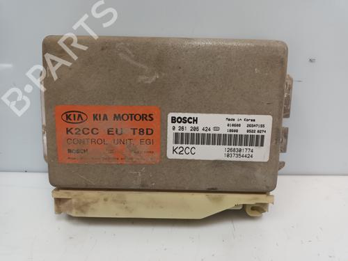 Used Engine control unit (ECU) KIA CARENS I (FC) 1.8 i (110 hp) 19545435