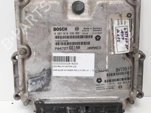 Used Engine control unit (ECU) CHRYSLER VOYAGER IV (RG, RS) 2.5 CRD (141 hp) 12778649