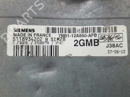 Engine control unit (ECU) FORD FOCUS II (DA_, HCP, DP)  | BP12753158M57 