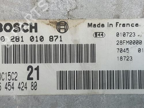 Engine control unit (ECU) CITROËN XSARA (N1) 2.0 HDi 109 | BP12775352M57 