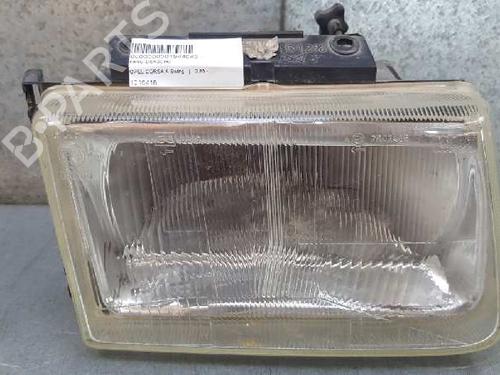 Right headlight OPEL CORSA A Hatchback (S83) 1.2 (F08, M08, F68, M68) (45 hp) 12730533