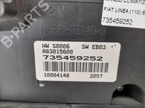 Climate control FIAT LINEA (323_, 110_) 1.3 D Multijet (323AXB11, 323AXB1A) | BP12783762I5 