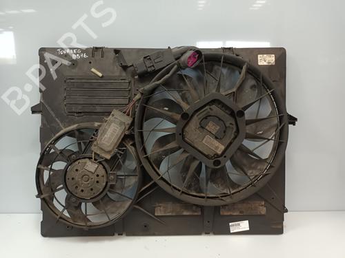 Used Radiator fan VW TOUAREG (7LA, 7L6, 7L7) 3.0 V6 TDI (225 hp) 18009825