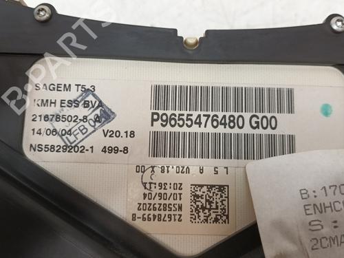 Instrument cluster PEUGEOT 307 Break (3E) 2.0 | BP17663567C47 
