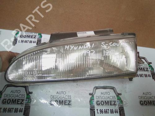 Used Left headlight HYUNDAI S COUPE (SLC) 1.5 i Turbo (116 hp) 12768339