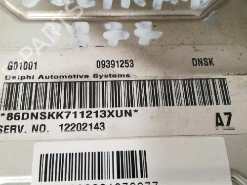 Engine control unit (ECU) OPEL VECTRA B Hatchback (J96) 2.2 i 16V (F68) | BP12699619M57 