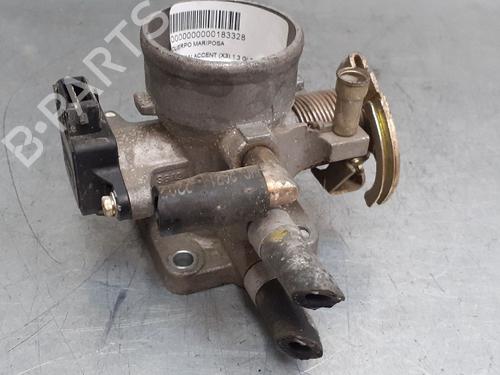 Used Throttle body HYUNDAI ACCENT I (X-3) 1.3 (60 hp) 12724725