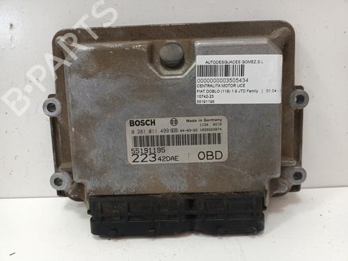 Used Engine control unit (ECU) FIAT DOBLO MPV (119_, 223_) 1.9 JTD (105 hp) 16324749