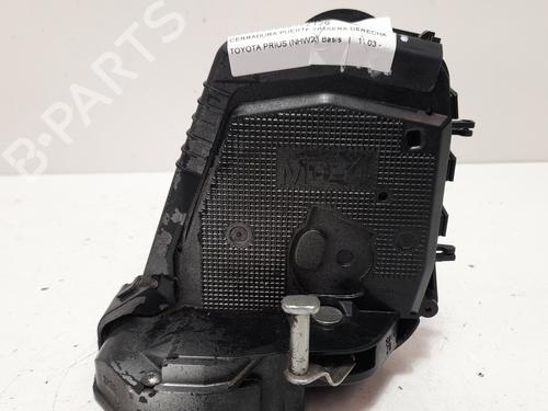 Used Rear right lock TOYOTA PRIUS Liftback (_W2_) 1.5 Hybrid (NHW20_, NHW20R) (112 hp) 12756056