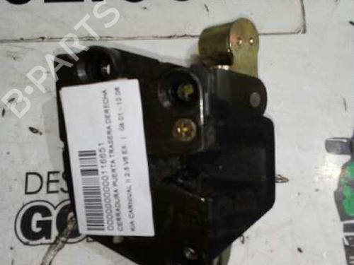 Used Rear right lock KIA CARNIVAL II (GQ) 2.5 V6 (150 hp) 12694037