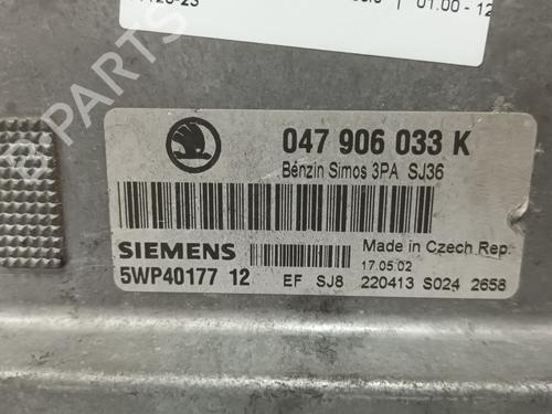 Engine control unit (ECU) SKODA FABIA I (6Y2)  | BP20647552M57 