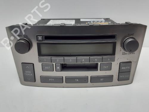 Used Radio TOYOTA AVENSIS Estate (_T25_) 2.0 D-4D (ADT250_, ADT250R) (126 hp) 12768267