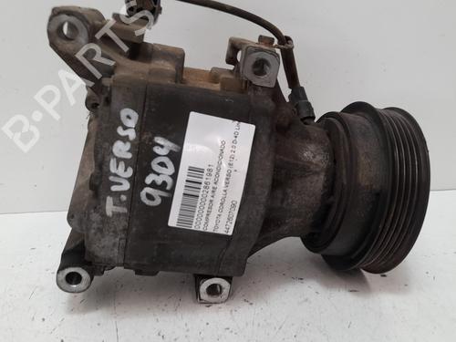 AC compressor TOYOTA COROLLA Verso (_E12_) 2.0 D-4D (CDE120_) (90 hp) 12780596