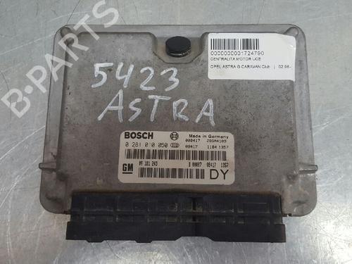 Used Engine control unit (ECU) OPEL ASTRA G Estate (T98) 2.0 DTI 16V (F35) (101 hp) 12718741