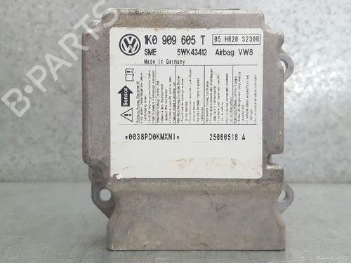 Kollisjonspute styreenhet SKODA OCTAVIA II Combi (1Z5) 1.9 TDI (105 hp) 12715143