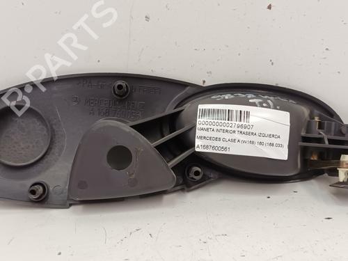 Rear left interior door handle MERCEDES-BENZ A-CLASS (W168) A 160 (168.033, 168.133) | BP13467505I15 