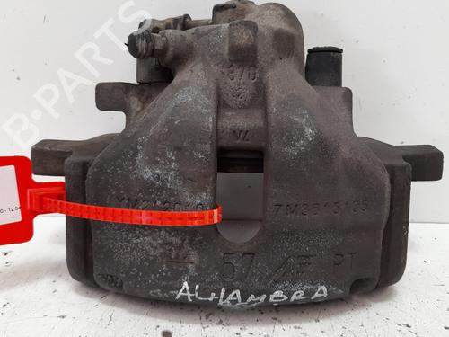Used Right front brake caliper SEAT ALHAMBRA (7V8, 7V9) 1.9 TDI (115 hp) 12783436