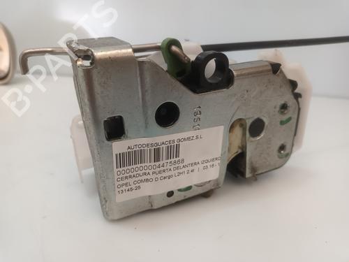 Front left lock OPEL COMBO Box Body/MPV (X12) 1.3 CDTI (B05) | BP31930576C98 