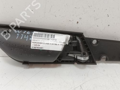 Rear left interior door handle MERCEDES-BENZ A-CLASS (W169) A 180 (169.032, 169.332) | BP18331721I15 