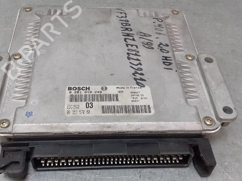 Engine control unit (ECU) PEUGEOT 406 (8B) 2.0 HDI 110 | BP12690230M57 