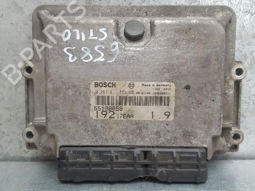 Computer motormanagement FIAT STILO Multi Wagon (192_) 1.9 JTD (115 hp) 12738041