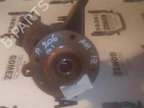 Used Left front steering knuckle PEUGEOT 206 Saloon 1.4 (75 hp) 12794490
