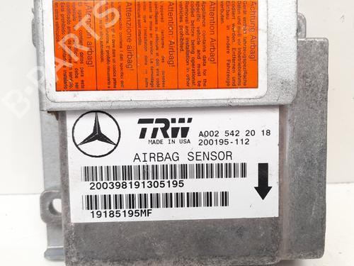 Airbag module MERCEDES-BENZ M-CLASS (W163) ML 320 (163.154) (218 hp) 12714644