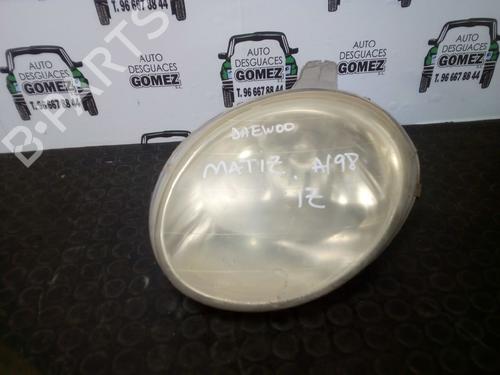 Used Left headlight DAEWOO MATIZ (M100, M150) 0.8 (52 hp) 12699454