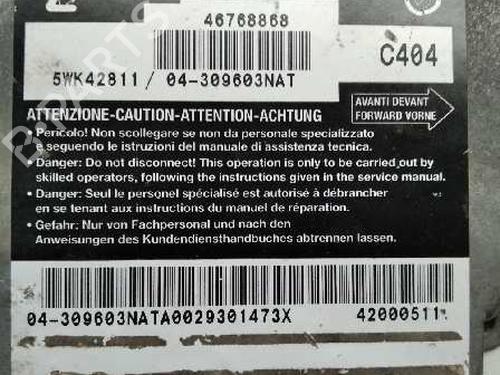 ECU airbags FIAT BRAVA (182_) 1.4 12 V (182.BA) | BP12701528M53 