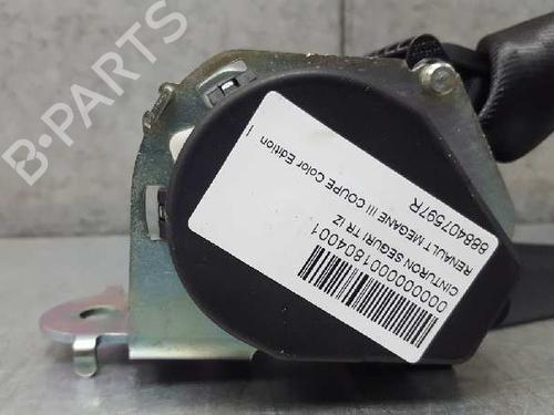 Used Rear left seatbelt RENAULT MEGANE III Coupe (DZ0/1_) 1.5 dCi (DZ0C, DZ1A) (90 hp) 12723187