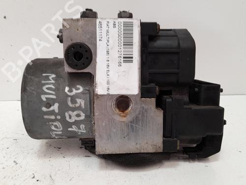 Used ABS pump FIAT MULTIPLA (186_) 1.6 100 16V (186AXA1A) (103 hp) 12699694